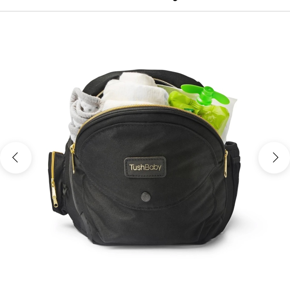 TushBaby Carrier - Gold and Black